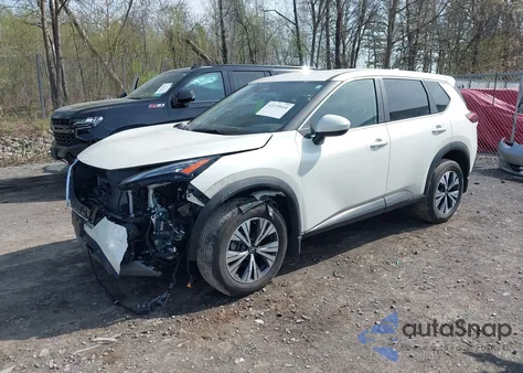 2023 Nissan Rogue Sv Intelligent Awd из США, поврежденный, VIN JN8BT3BB9PW476873